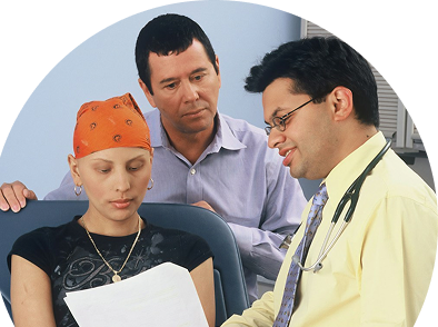 Medical professionals in consultation